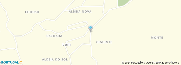 Mapa de Rua de Giguinte