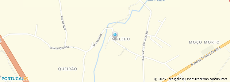 Mapa de Rua de Moledo