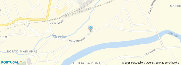 Mapa de Rua de Montezelo
