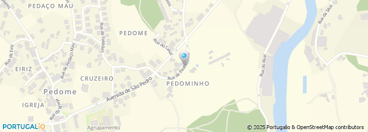 Mapa de Rua de Pedominho