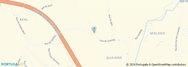 Mapa de Rua de Queirão