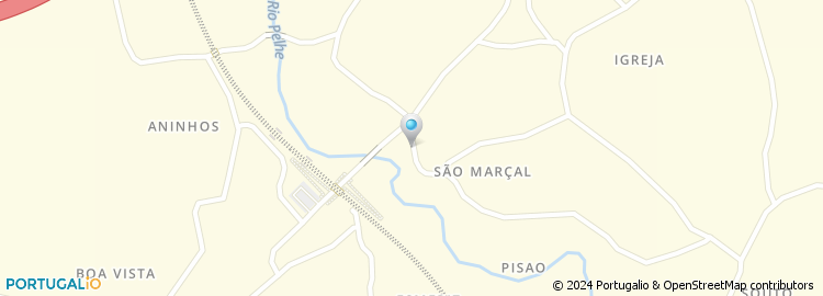 Mapa de Rua de São Marçal