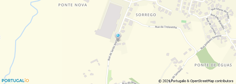 Mapa de Rua de Sorrego