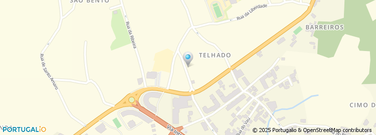 Mapa de Rua de Telhado