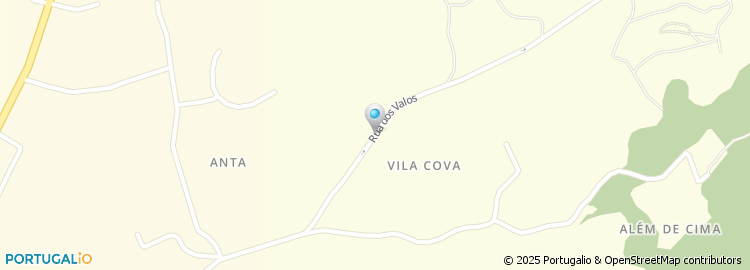 Mapa de Rua de Valos