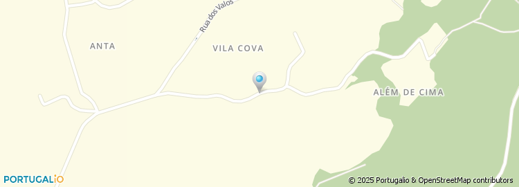 Mapa de Rua de Via Cova