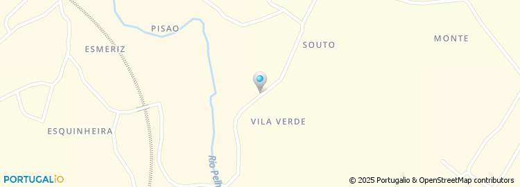 Mapa de Rua de Vila Verde