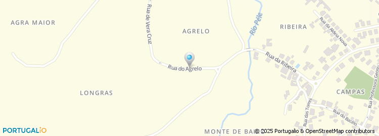 Mapa de Rua do Agrêlo