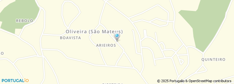 Mapa de Rua do Areeiro