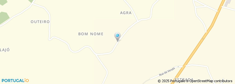 Mapa de Rua do Bom Nome