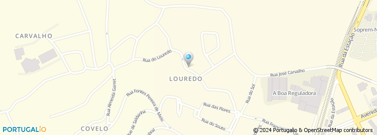 Mapa de Rua do Louredo