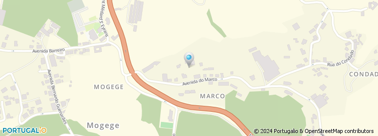 Mapa de Rua do Marco