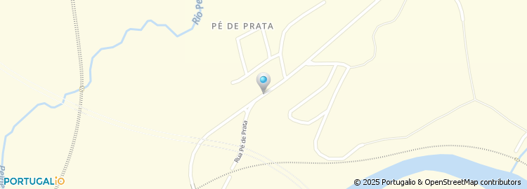 Mapa de Rua do Pé de Prata