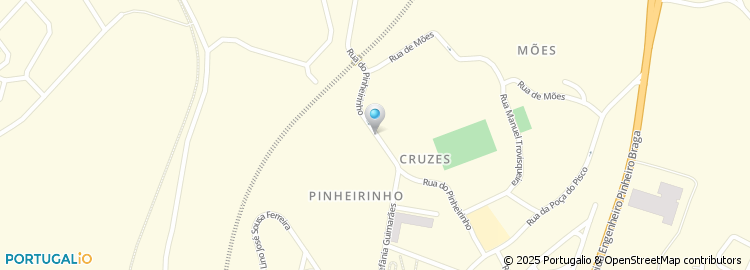 Mapa de Rua do Pinheirinho