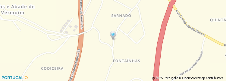 Mapa de Rua do Sarnado