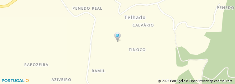 Mapa de Rua do Tinoco