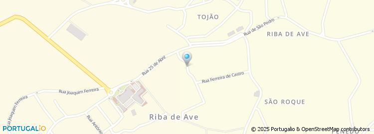 Mapa de Rua do Tojão