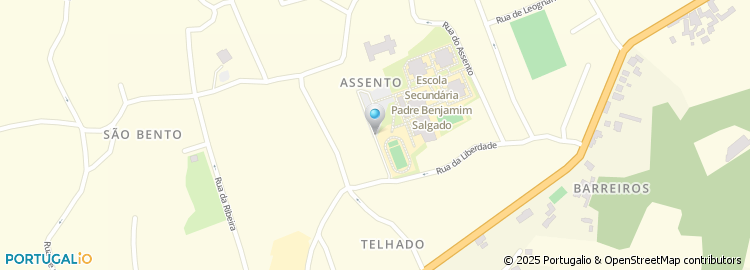 Mapa de Rua dos Estudantes