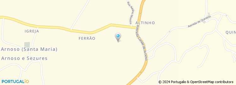 Mapa de Rua Doutor Alcíno Pinto