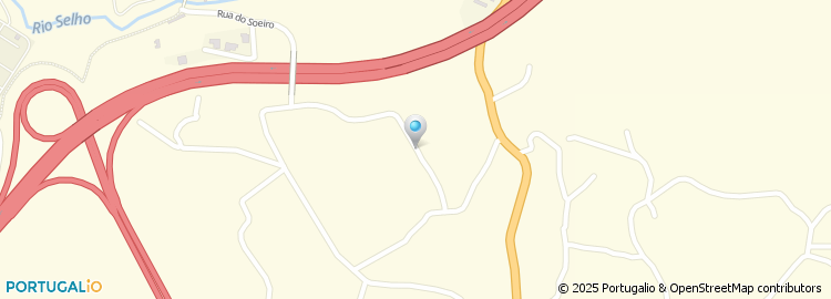 Mapa de Rua Florbela Espanca