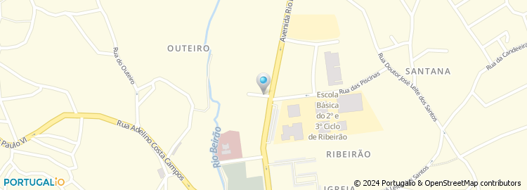Mapa de Rua Jardim das Oliveiras