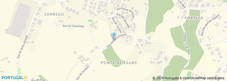 Mapa de Rua Joaquim Ferreira