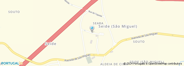 Mapa de Rua Jorge Castelo Branco