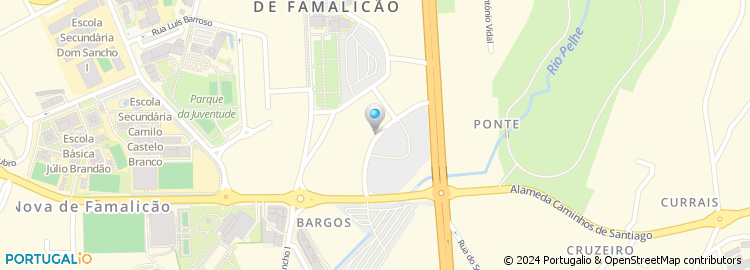 Mapa de Rua José Azevedo Menezes