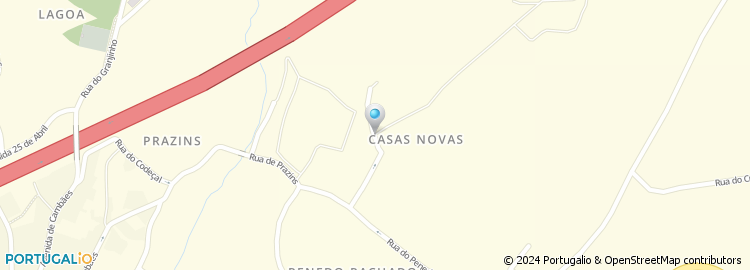 Mapa de Rua José Rodrigues do Rêgo