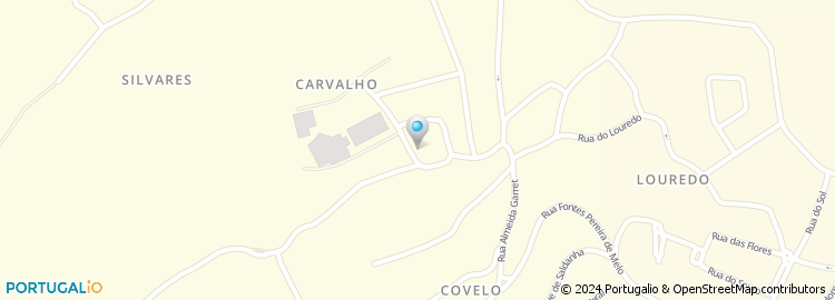 Mapa de Rua Manuel Carvalho Miranda