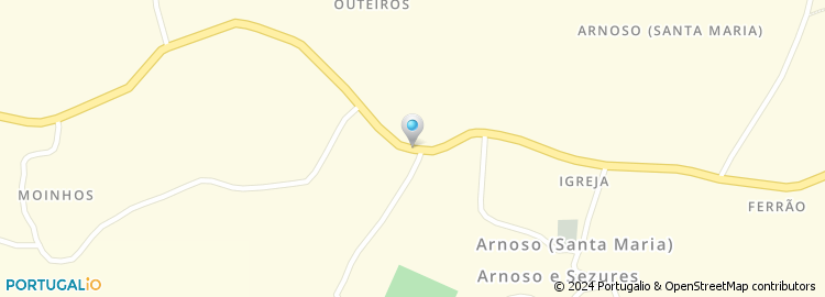 Mapa de Rua Manuel Cruz