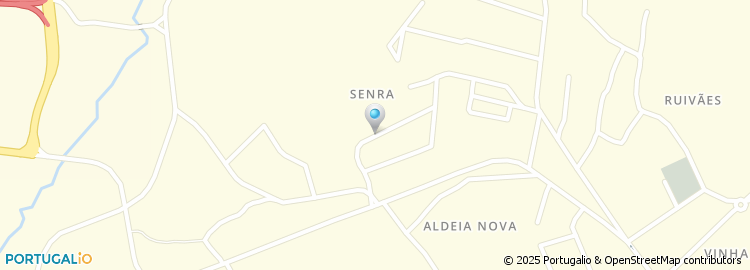 Mapa de Rua Nova da Senra