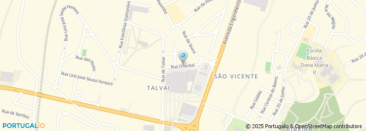 Mapa de Rua Oriental