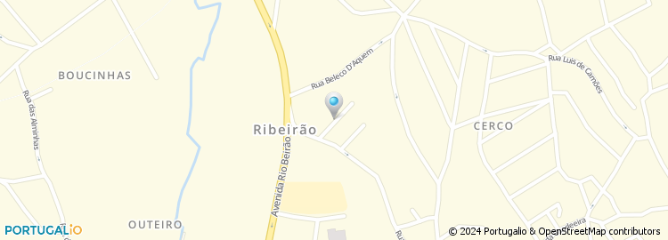 Mapa de Rua Padre Abílio Teixeira
