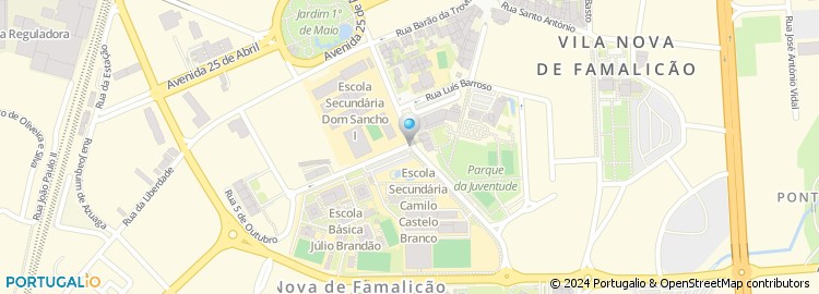 Mapa de Rua Padre António Carvalho Guimarães
