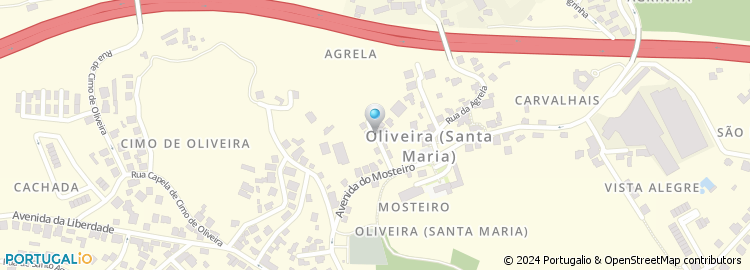 Mapa de Rua Padre Manuel Francisco de Carvalho