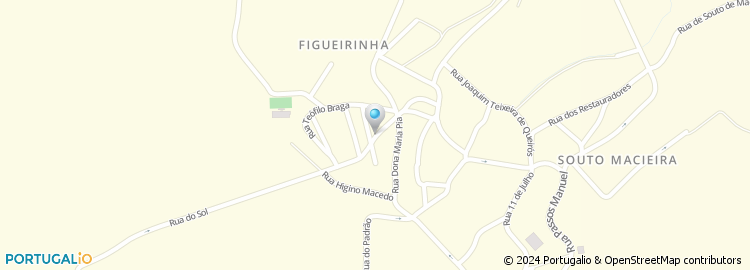 Mapa de Rua Rainha Dona Estefânia