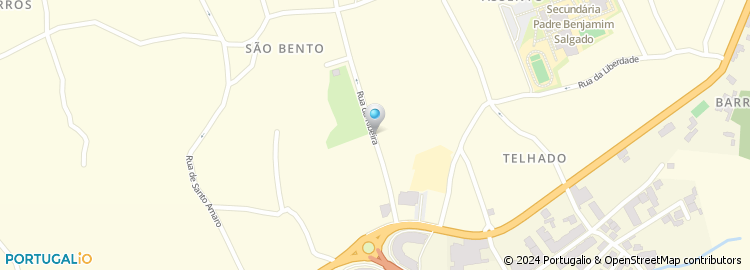 Mapa de Rua da Ribeira