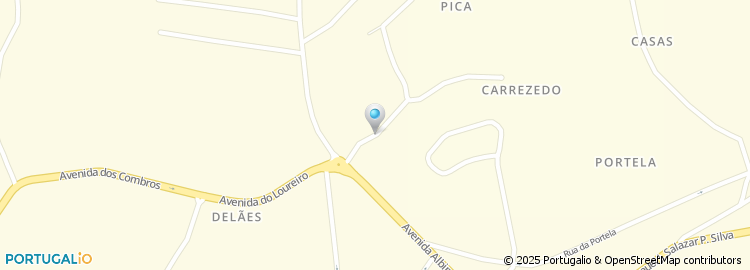Mapa de Rua Tomás Martins da Cunha
