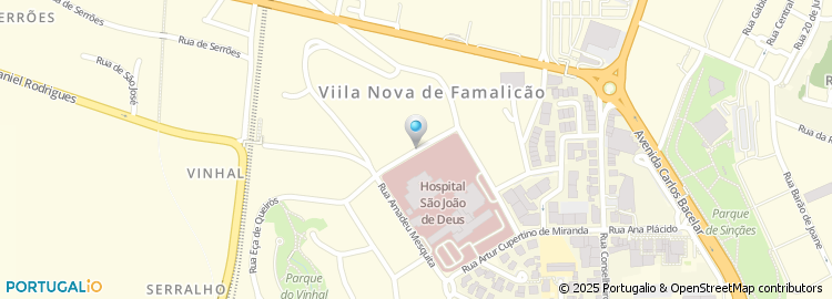 Mapa de Rua Vasco Carvalho