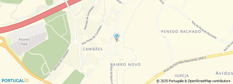 Mapa de Travessa Bairro Novo