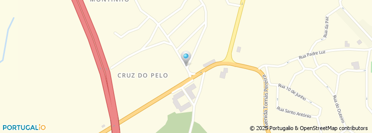 Mapa de Travessa Cruz de Pêlo