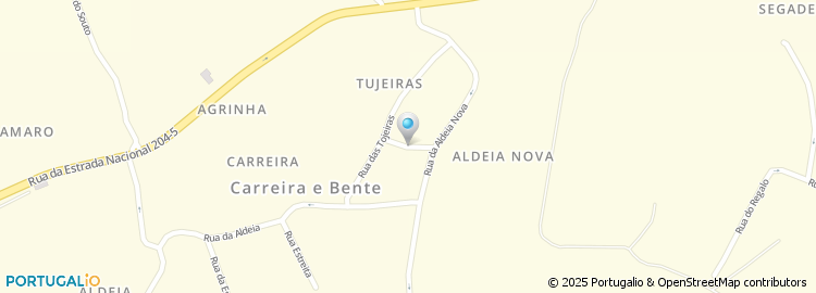 Mapa de Travessa da Aldeia Nova