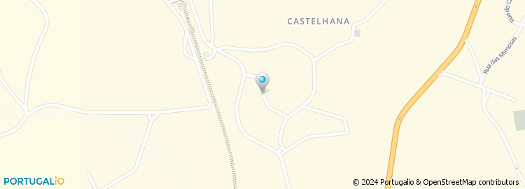 Mapa de Travessa da Castelhana