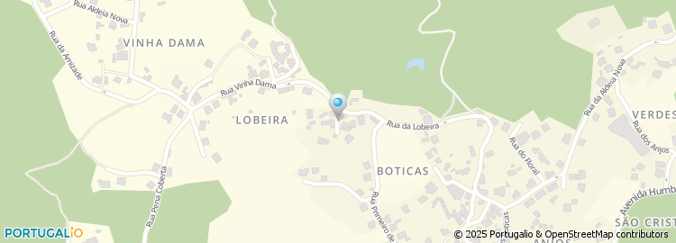 Mapa de Travessa da Lobeira