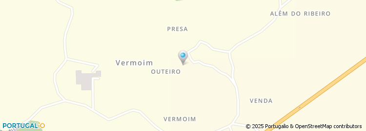 Mapa de Travessa da Presa