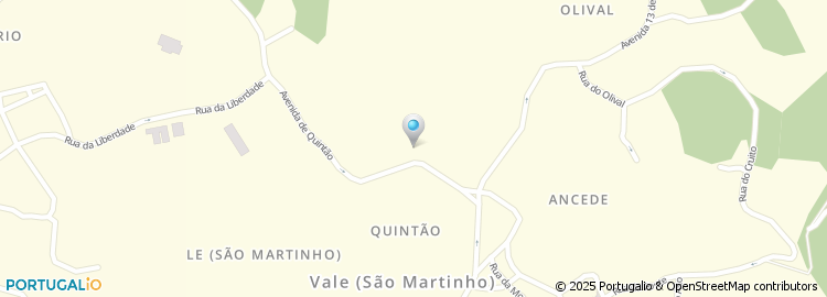 Mapa de Travessa da Quintão