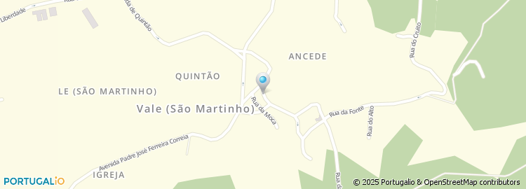 Mapa de Travessa de Âncede