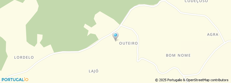 Mapa de Travessa de Lajó