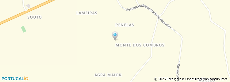 Mapa de Travessa de Penelas